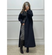 Oversized καμπαρντίνα μπλε Oversized καμπαρντίνα μπλε