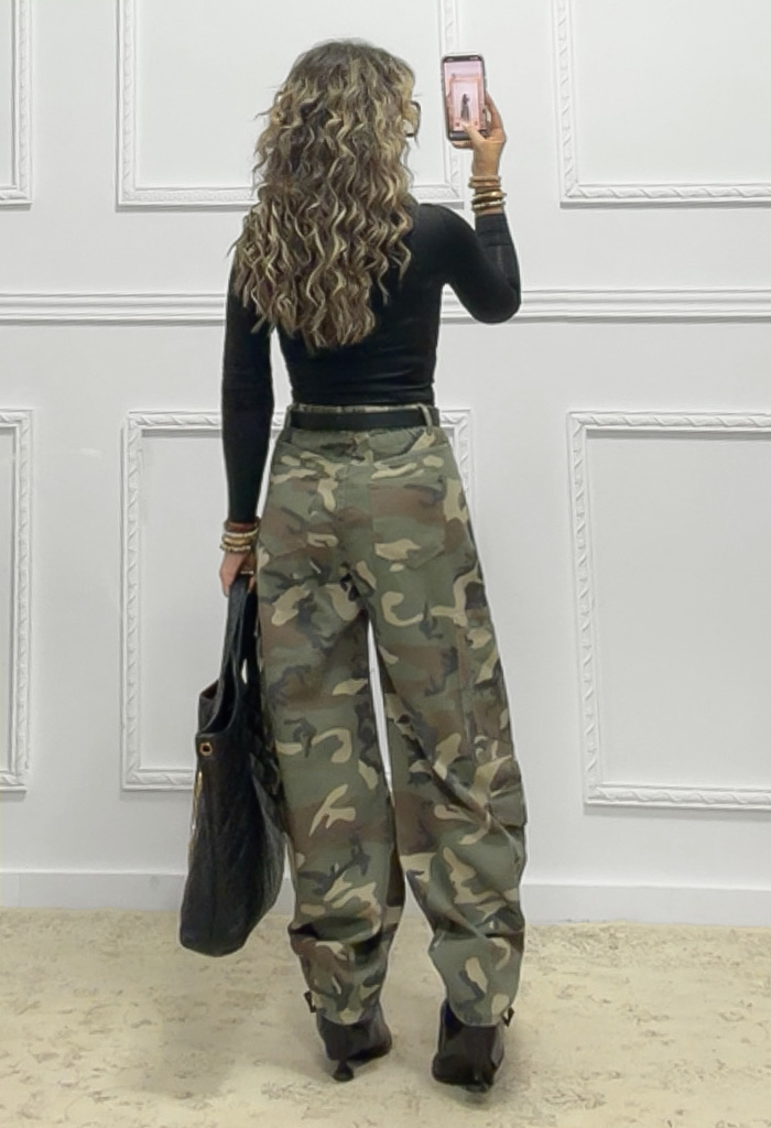 Παντελόνι army print Παντελόνι army print