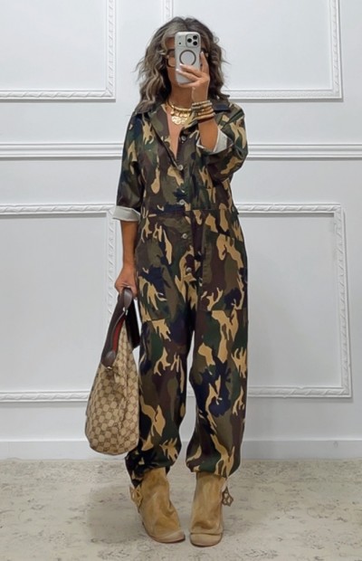 Ολόσωμη φόρμα camouflage