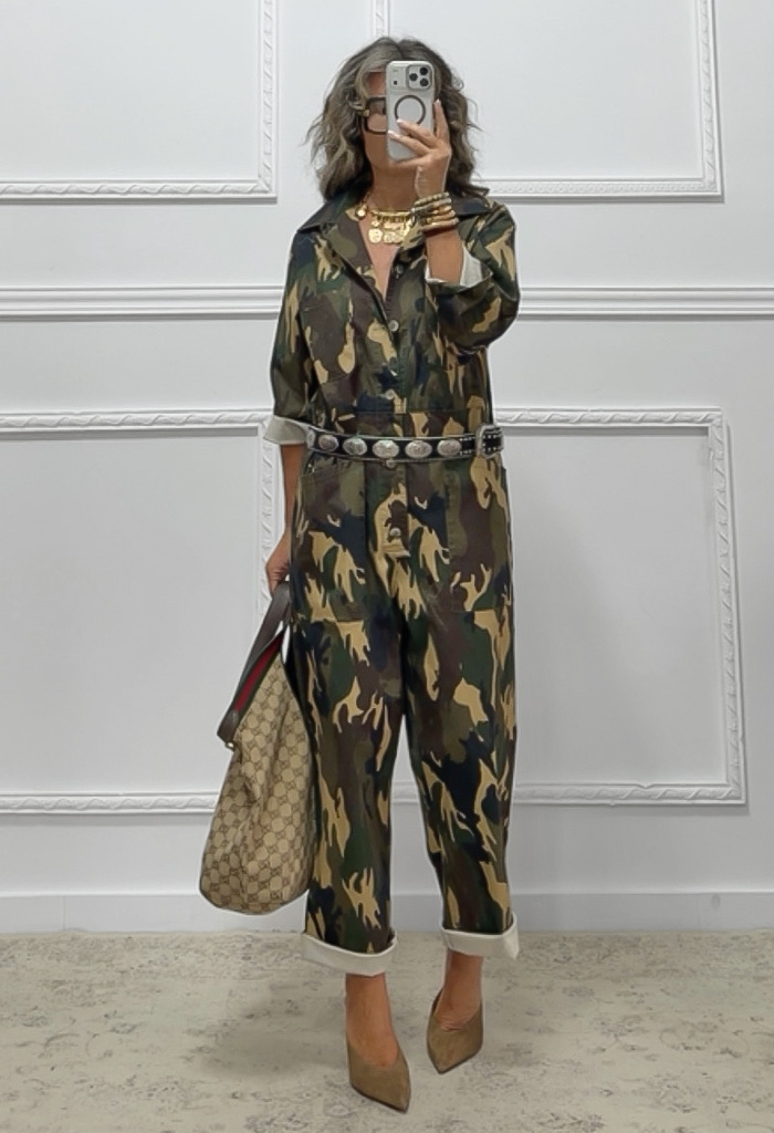 Ολόσωμη φόρμα camouflage Ολόσωμη φόρμα camouflage