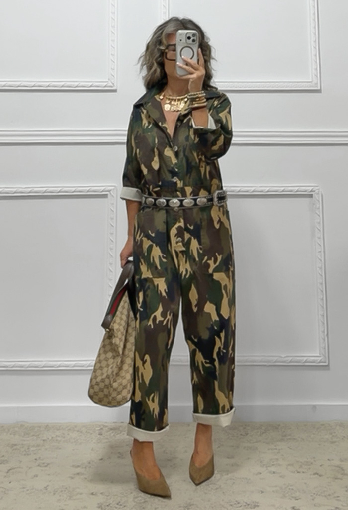 Ολόσωμη φόρμα camouflage Ολόσωμη φόρμα camouflage