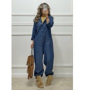 Ολόσωμη φόρμα σε super baggy γραμμή Ολόσωμη φόρμα σε super baggy γραμμή