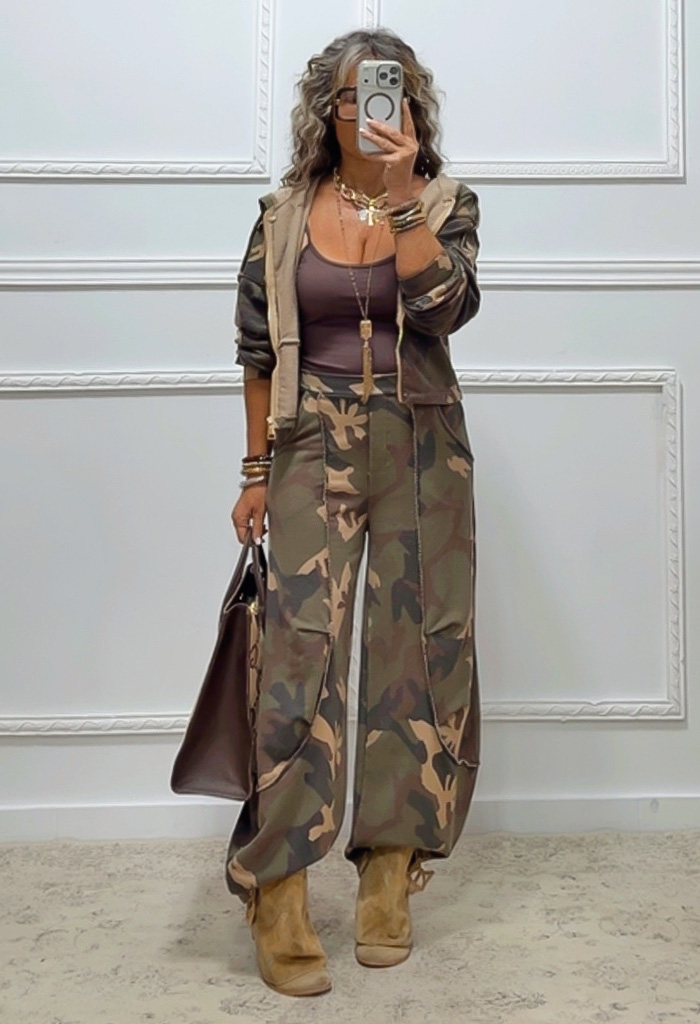 Παντελόνι army print Παντελόνι army print