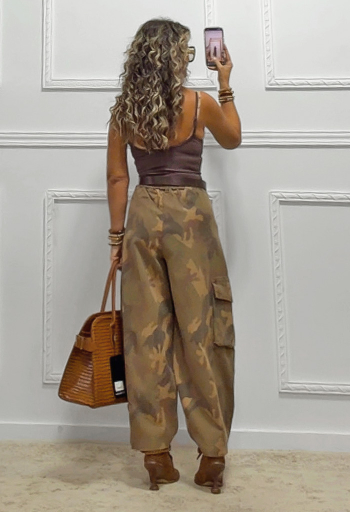 Denim πανωφόρι army print Denim πανωφόρι army print
