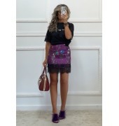 Mini φούστα VIOLET