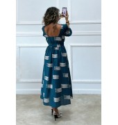 Midi φόρεμα Sardeles navy