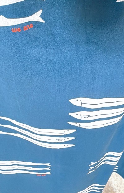 Midi φόρεμα Sardeles navy