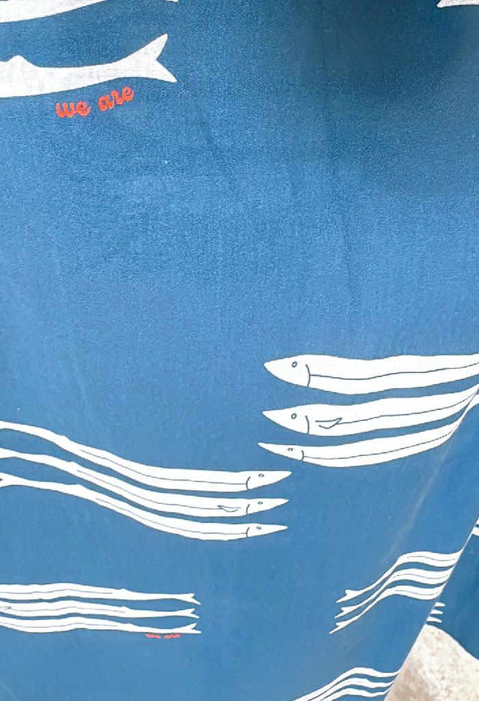 Midi φόρεμα Sardeles navy
