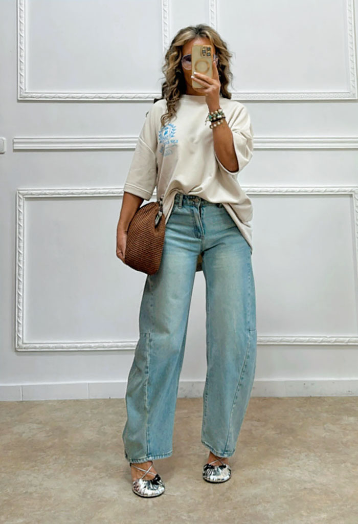 Baggy παντελόνι τζιν