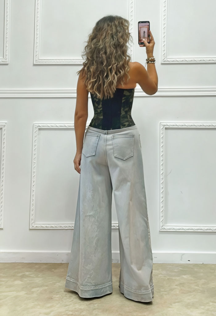 Μπούστο σε army print