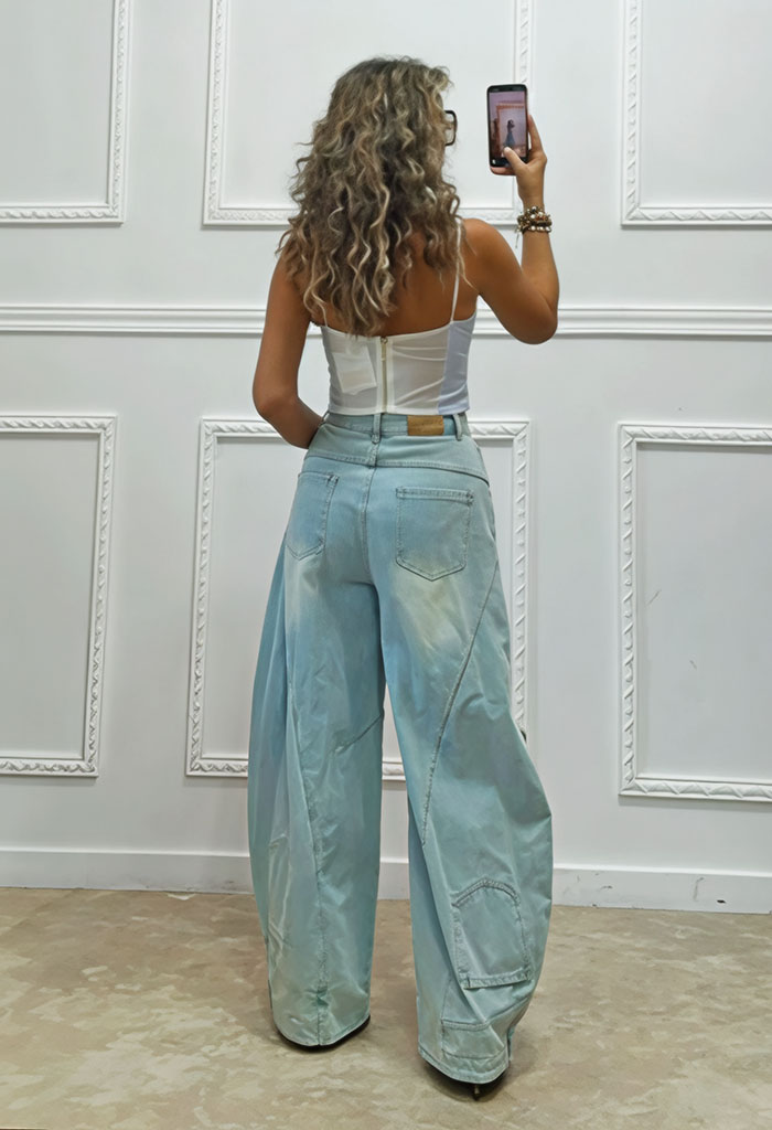 Balloon παντελόνι τζιν