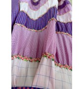 Maxi patchwork φόρεμα