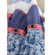 Μακρύ φόρεμα με λάστιχο στους ώμους