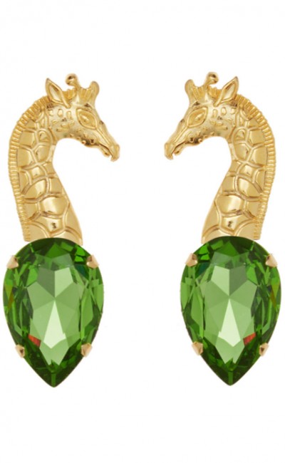 Σκουλαρίκια GENEVIVE green Σκουλαρίκια GENEVIVE green