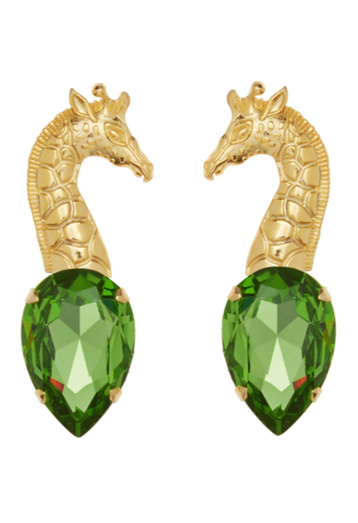 Σκουλαρίκια GENEVIVE green Σκουλαρίκια GENEVIVE green