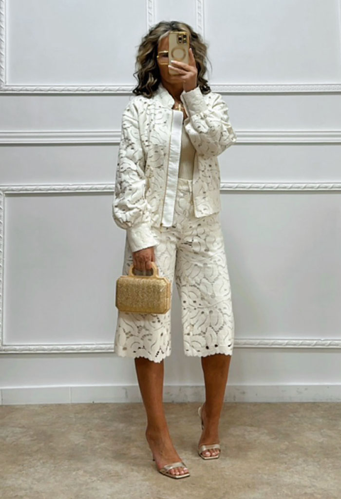 Σετ bomber jacket και βερμούδα