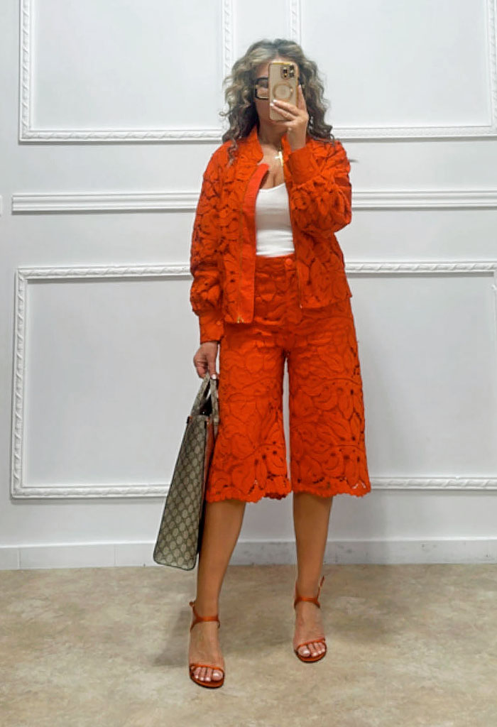 Σετ bomber jacket και βερμούδα