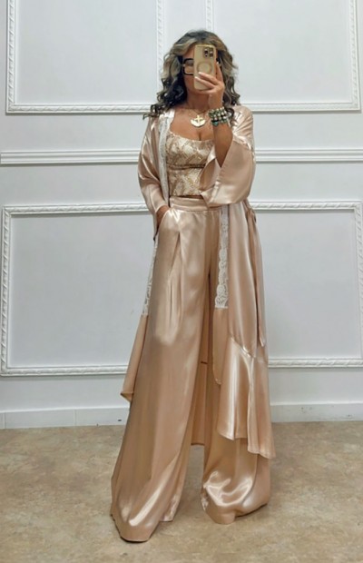 Σετ παντελόνα τοπ και κιμονό