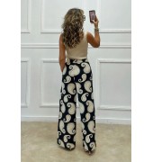 Σετ με κέντημα λαχούρι μαύρο