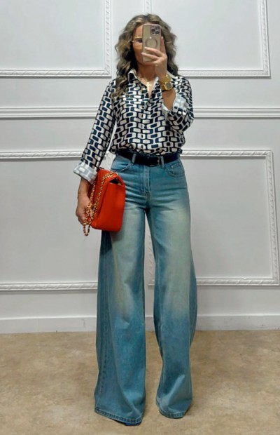 Πουκάμισο με print