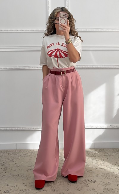 Παντελόνα ροζ