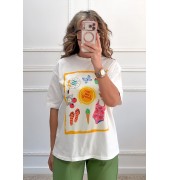 T-shirt βαμβακερό