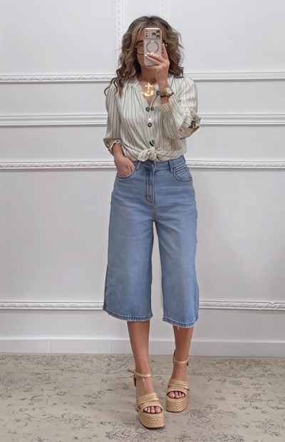 Boho μπλούζα με κεντήματα