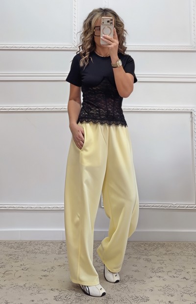 Corset τοπ με δαντέλα