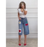 Μπλουζάκι με φερμουάρ λευκό