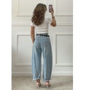 Μπλουζάκι με φερμουάρ λευκό