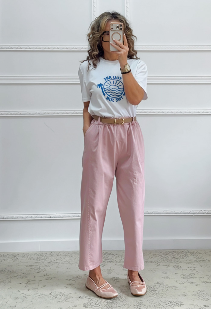 T-shirt βαμβακερό