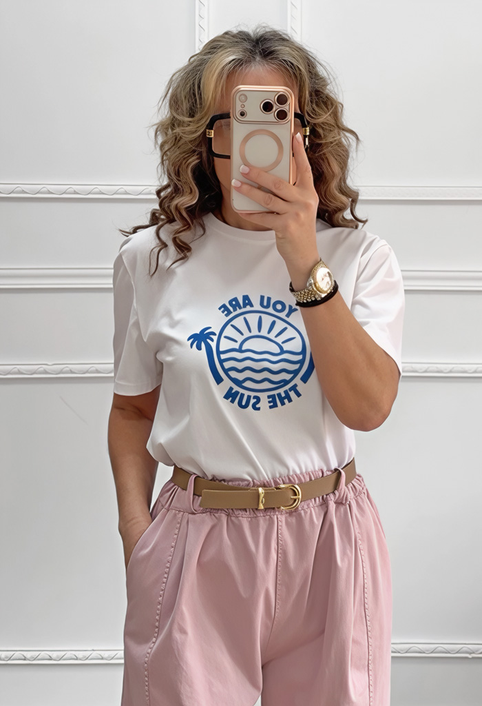 T-shirt βαμβακερό