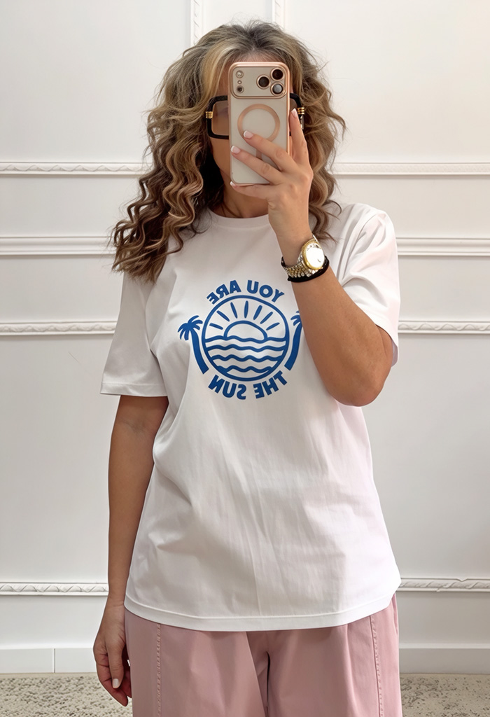 T-shirt βαμβακερό