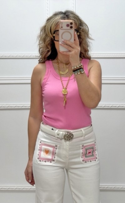 Ριπ μπλουζάκι φούξια