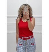 Ριπ μπλουζάκι κόκκινο