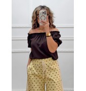 Μπλούζα καφέ