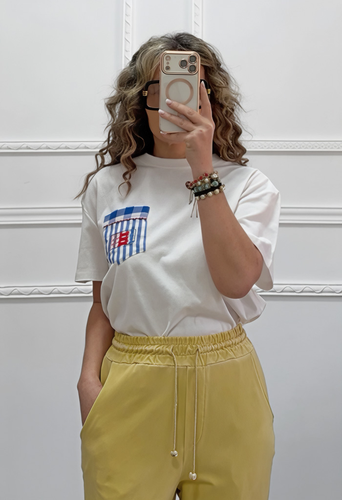 T-shirt βαμβακερό