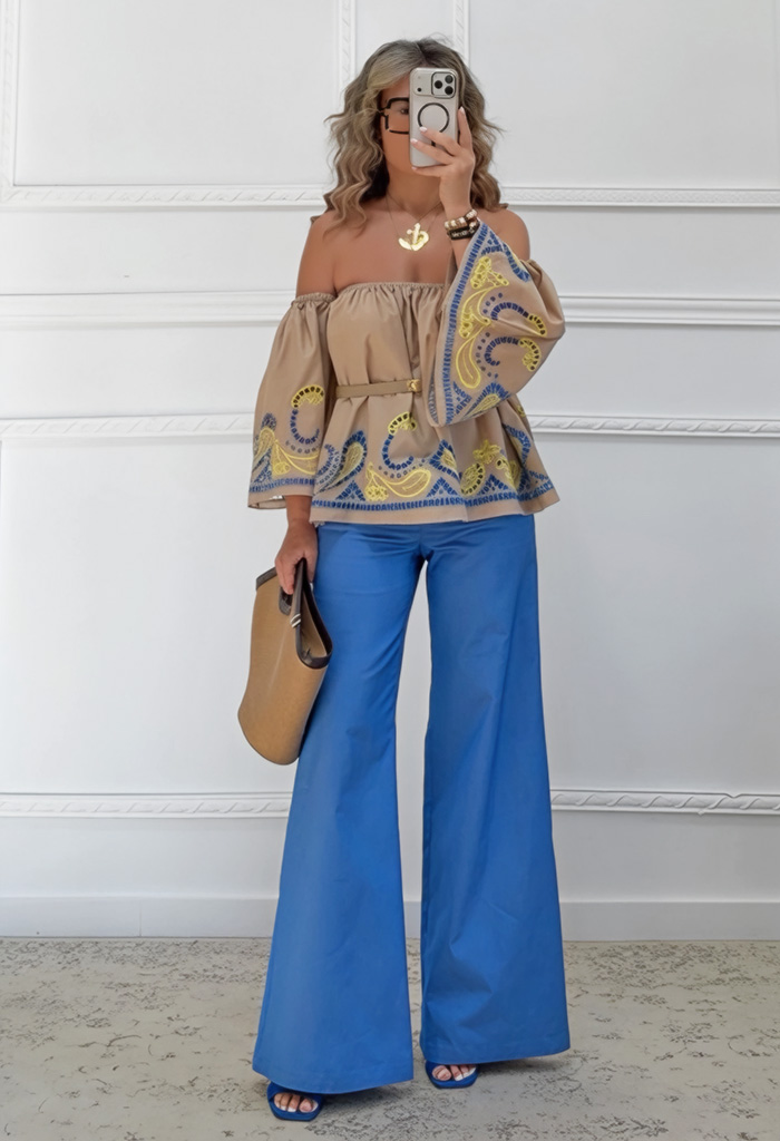 Μπλούζα off shoulders Μπλούζα off shoulders