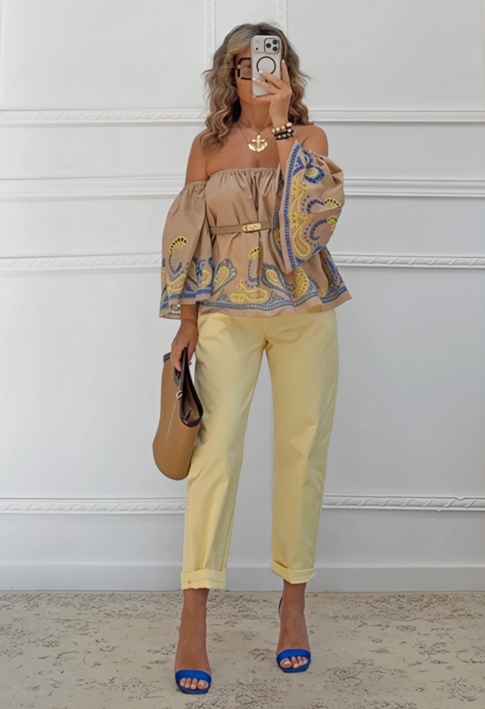 Μπλούζα off shoulders Μπλούζα off shoulders
