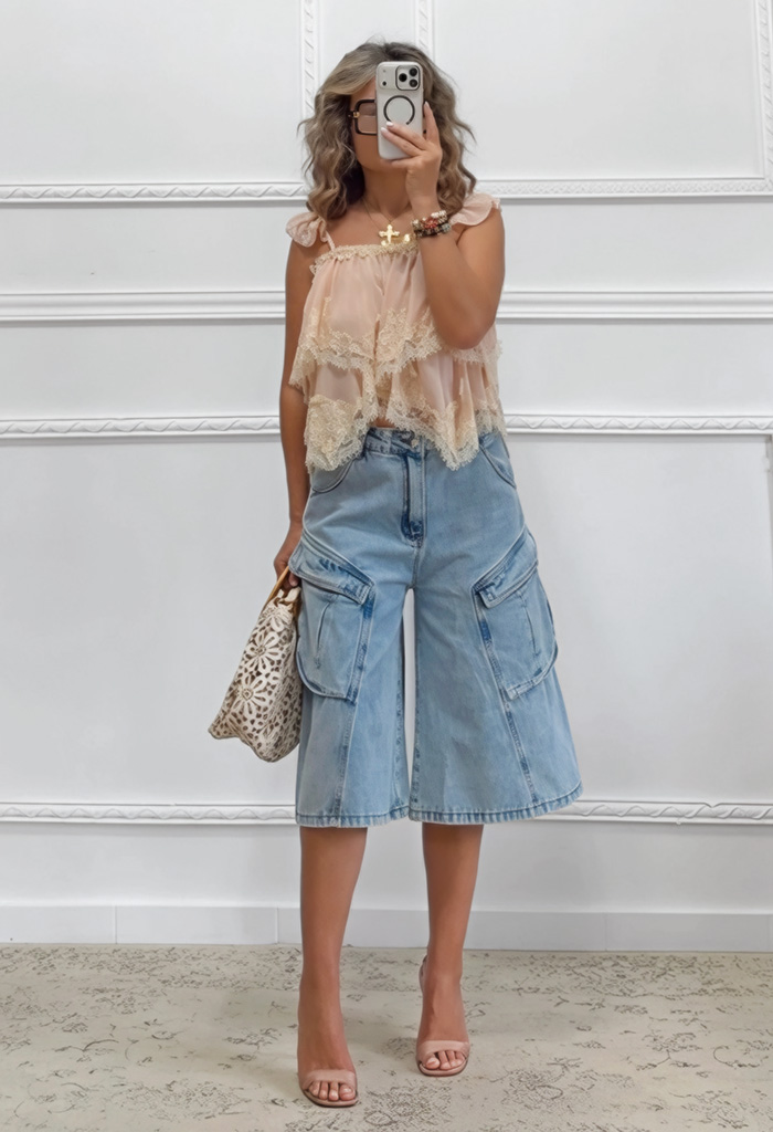Boho τοπ nude Boho τοπ nude