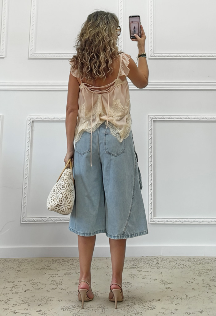Boho τοπ nude Boho τοπ nude