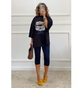 Oversized t-shirt με τύπωμα Oversized t-shirt με τύπωμα