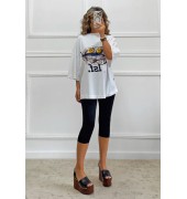 Oversized t-shirt με τύπωμα Oversized t-shirt με τύπωμα
