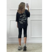 Oversized t-shirt με τύπωμα Oversized t-shirt με τύπωμα