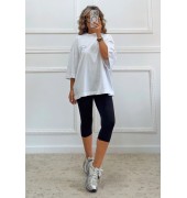 Oversized t-shirt με τύπωμα Oversized t-shirt με τύπωμα