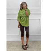 Oversized t-shirt με τύπωμα Oversized t-shirt με τύπωμα