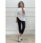 Oversized t-shirt με τύπωμα