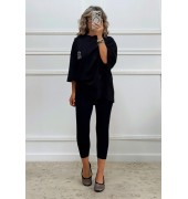 Oversized t-shirt με τύπωμα Oversized t-shirt με τύπωμα