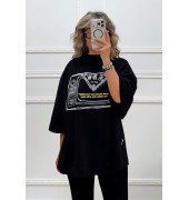 Oversized t-shirt με τύπωμα Oversized t-shirt με τύπωμα
