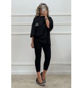 Oversized t-shirt με τύπωμα Oversized t-shirt με τύπωμα